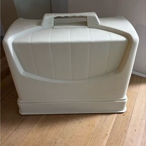 Vintage Sewing Machine Hard Storage Carrying Case Heavy Duty! Fits Most Machines